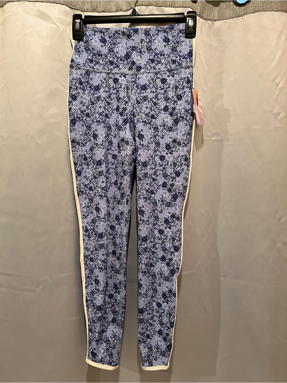 JoyLab Women's Floral Print High-Rise Piped Leggings